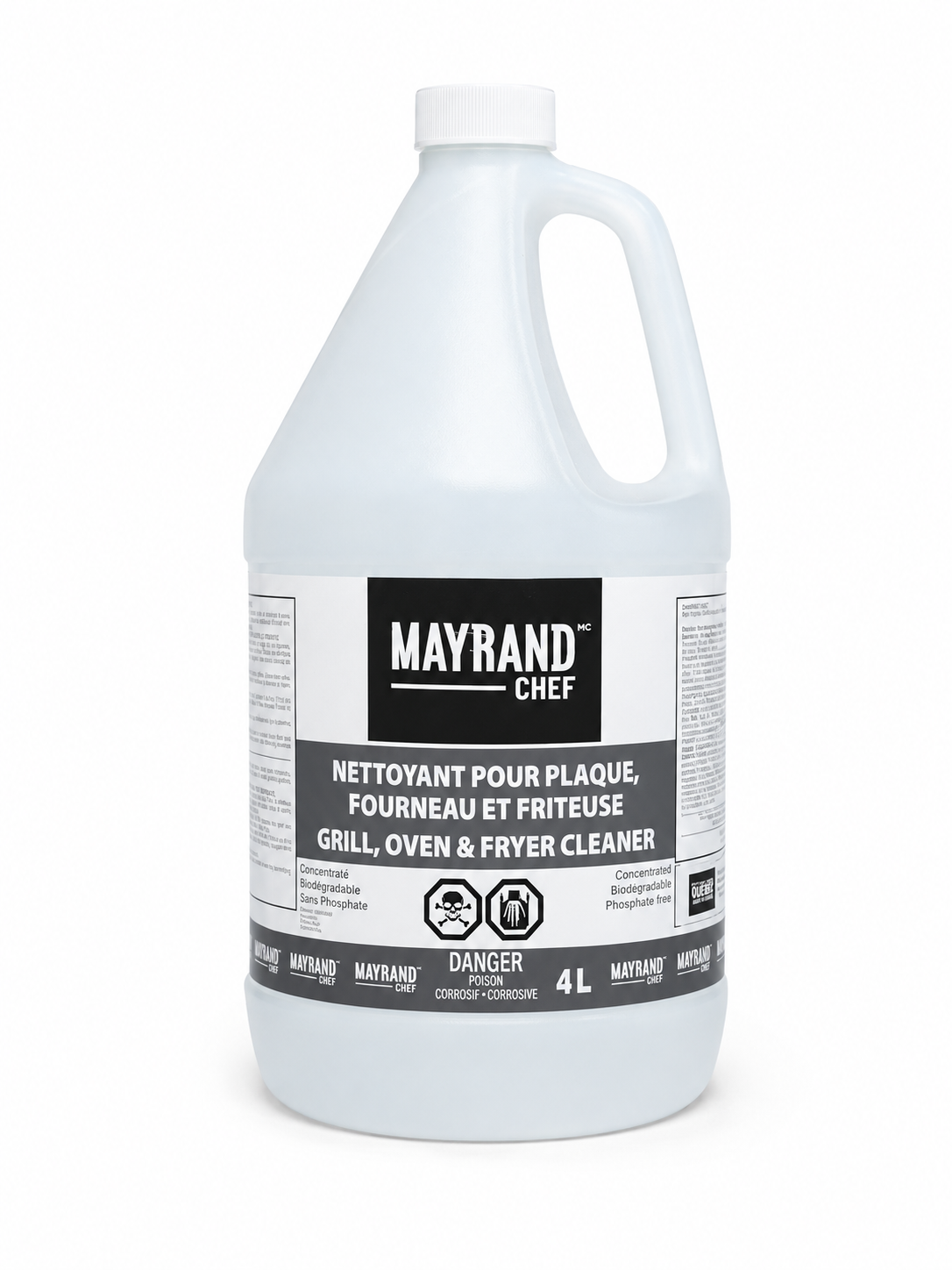 Mayrand Chef 4L grill oven and fryer cleaner