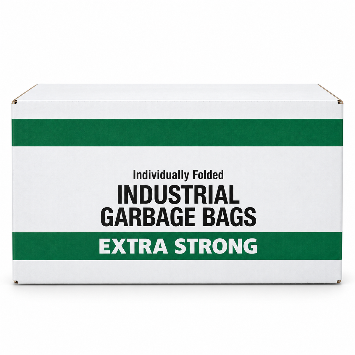 Extra-resistant 26x36 black garbage bags