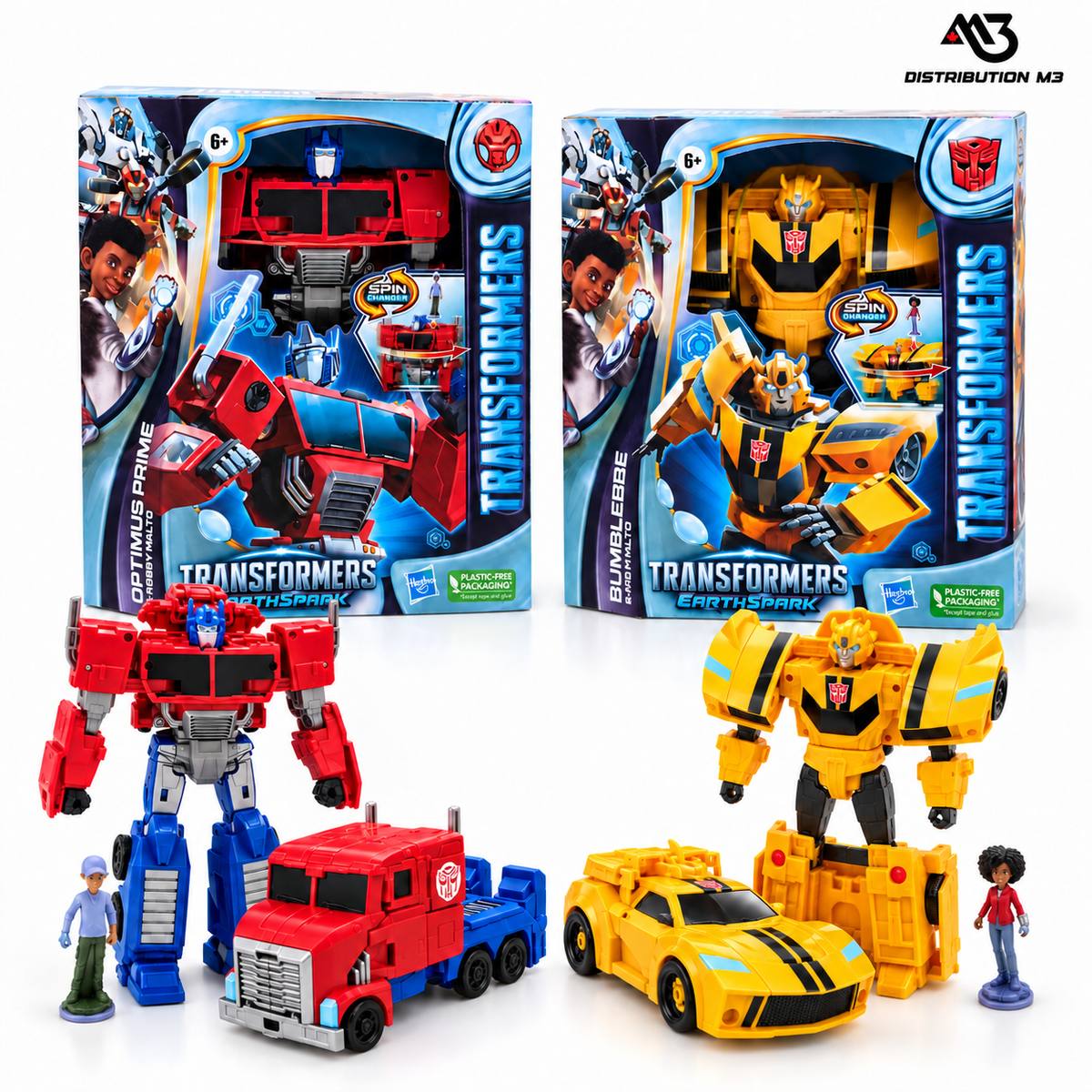 Hasbro Transformers EarthSpark action toys assorted models